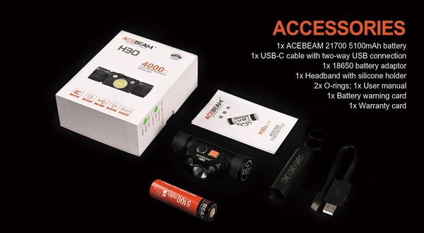 AceBeam H30 mit 4.000 Lumen