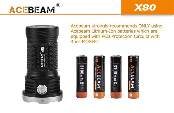 AceBeam X80-UV mit 10.000 Lumen