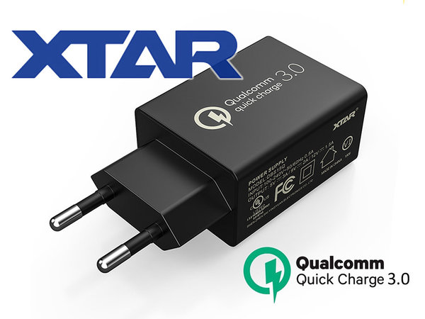 XTAR USB-Netzteil QC3.0